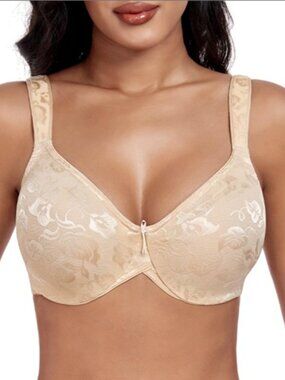 DotVol Underwire Minimizer Comfortable Full Coverage (38G)